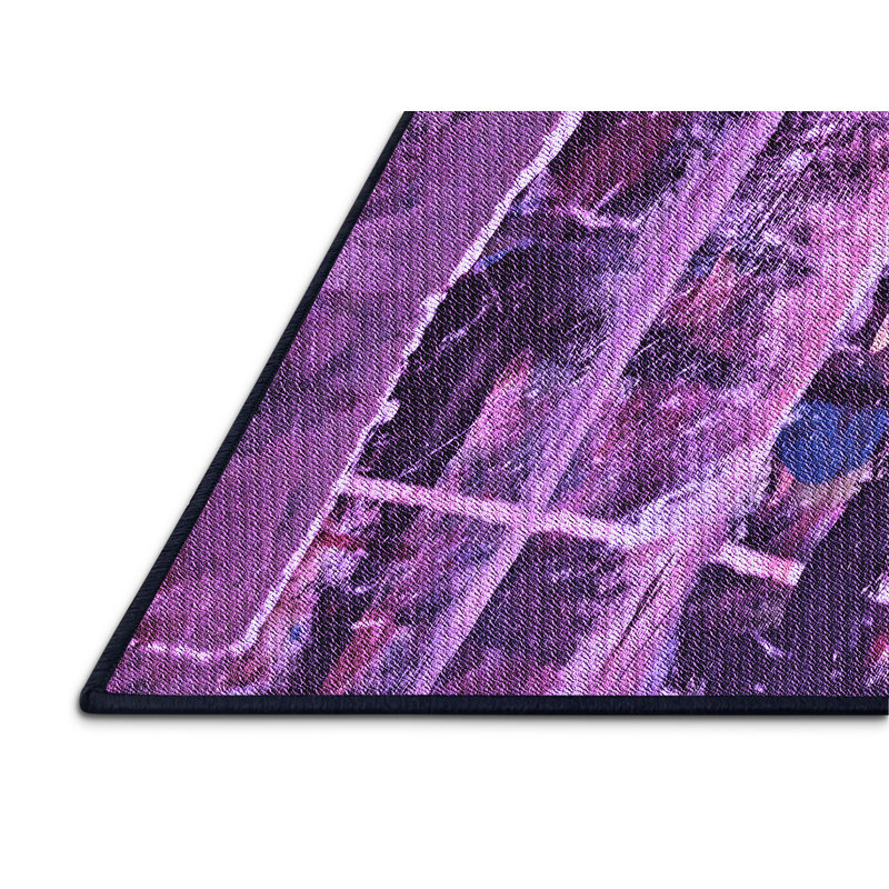 Tapis 100% à motifs lavables à la machine 2989 - Pat31 PUR, Rectangle 8 pi x 12 pi
