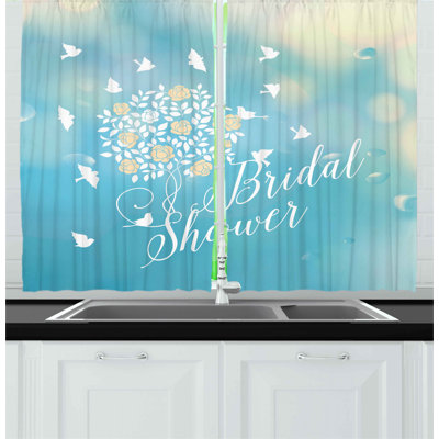 Pointed Kitchen Curtain