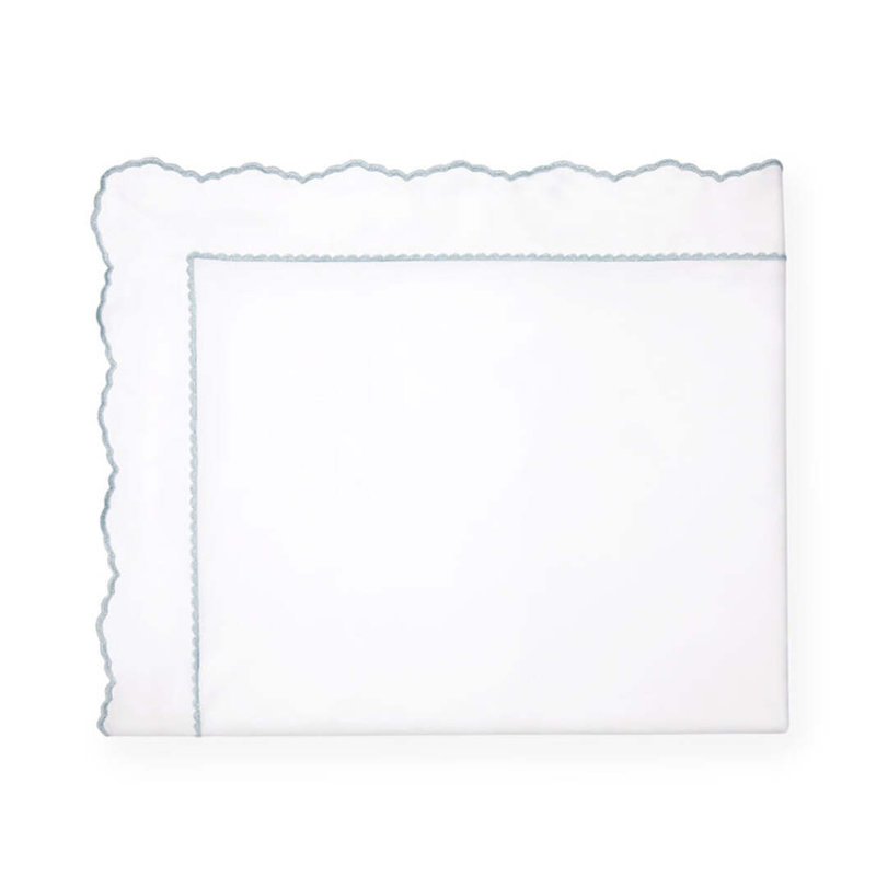 Pettine Percale Flat Sheet, Queen Flat Sheet