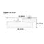 Table basse rotative ovale minimaliste italienne