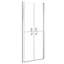 Quattlebaum Shower Door Clear ESG-27500467