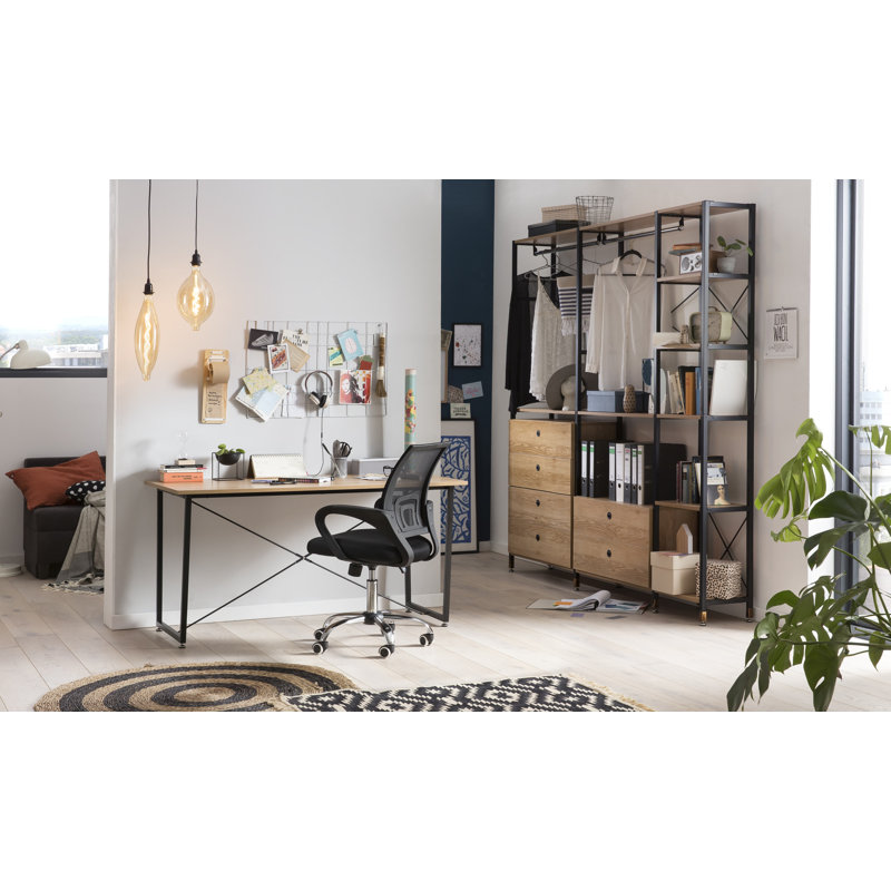 Acheritou 210cm Closet System (Can Be Cut To Fit)