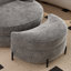 Fauteuil demi-tonneau pivotant l 50 po avec repose-pieds-1785868595