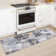 Tapis abstraits lavables pour le salon