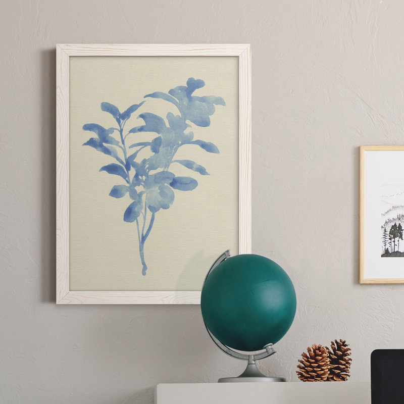 Toile encadrée de qualité supérieure Verditer Fig II - prête à être accrochée, Blanc, H 32 po x l 23 po x P 1 po