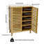 Abelino 15 Pair Shoe Storage Cabinet