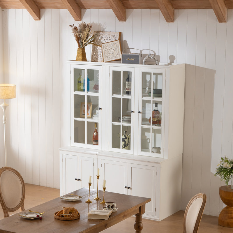 Ensemble de vitrines de 75,25 po de hauteur