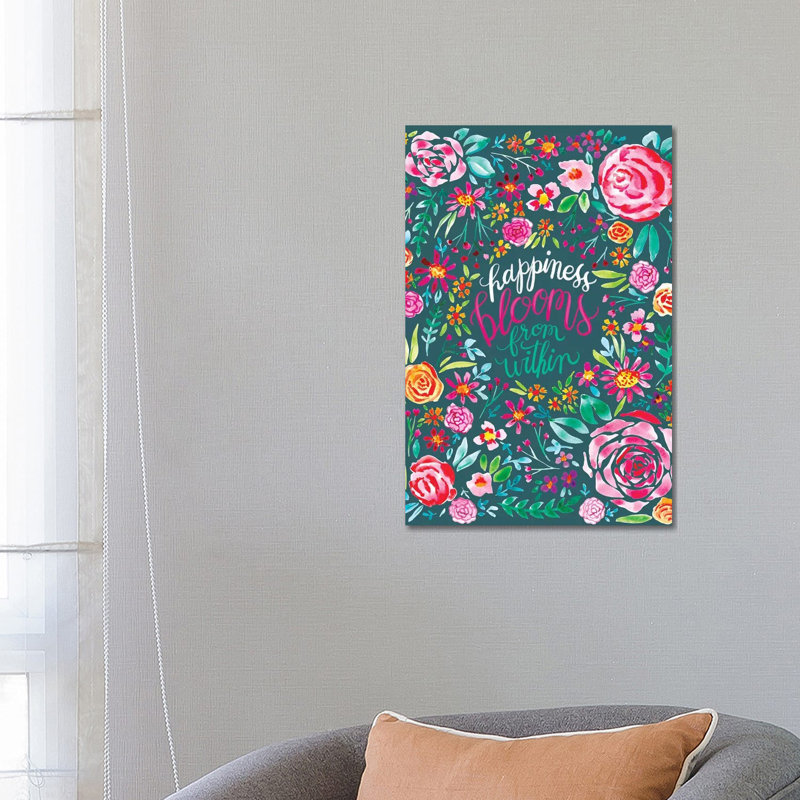 Painted Garden I 1 Piece Wrapped Canvas Painting, 66.04 cm H x 45.72 cm W