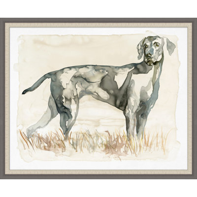Gus - Shadowbox, peinture sur papier