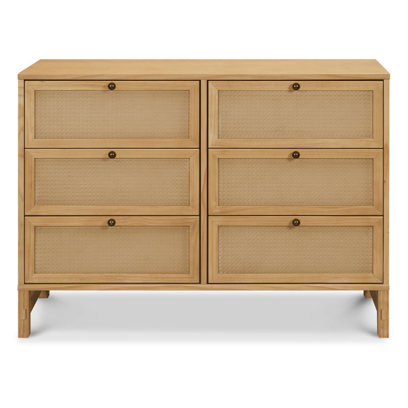 Commode 6 tiroirs Margot, Naturel