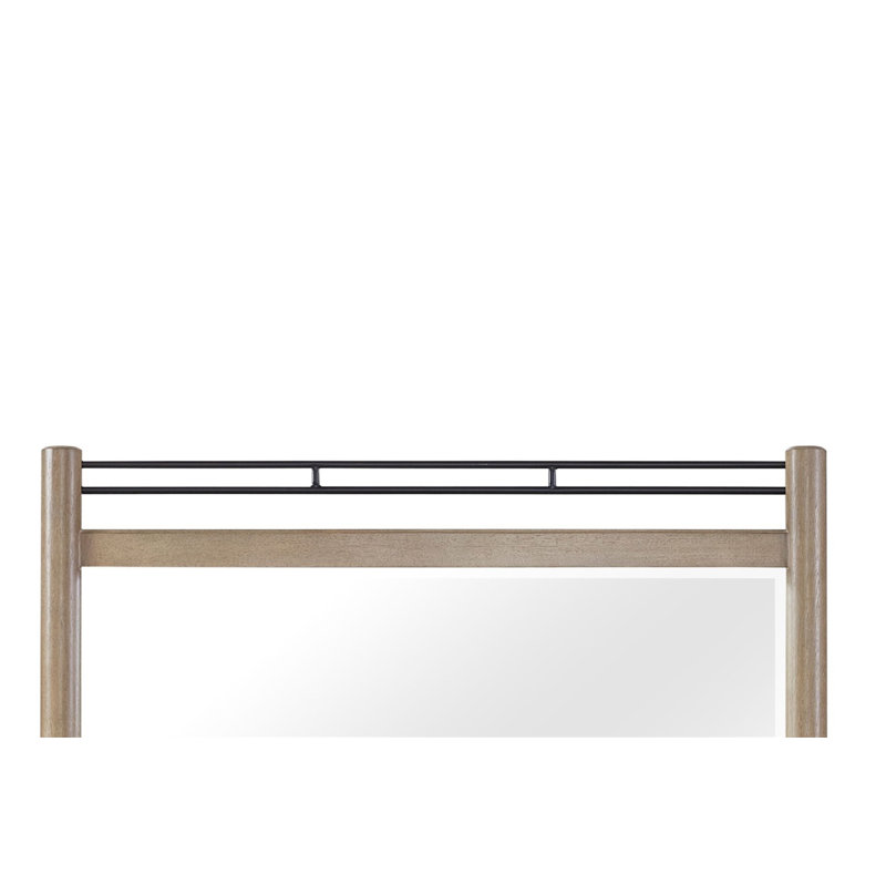 Sand Colored Poster Mirror
