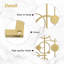 Décoration murale en métal-99012762-99012763