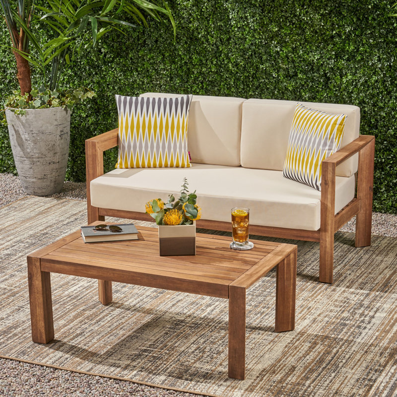Causeuse et table basse Genser