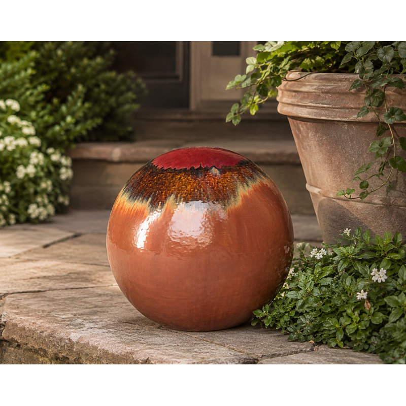 Sphère de 37 cm (14,5 po) - Désert peint
