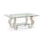 Seahorse Glass Top Coffee Table-64607207