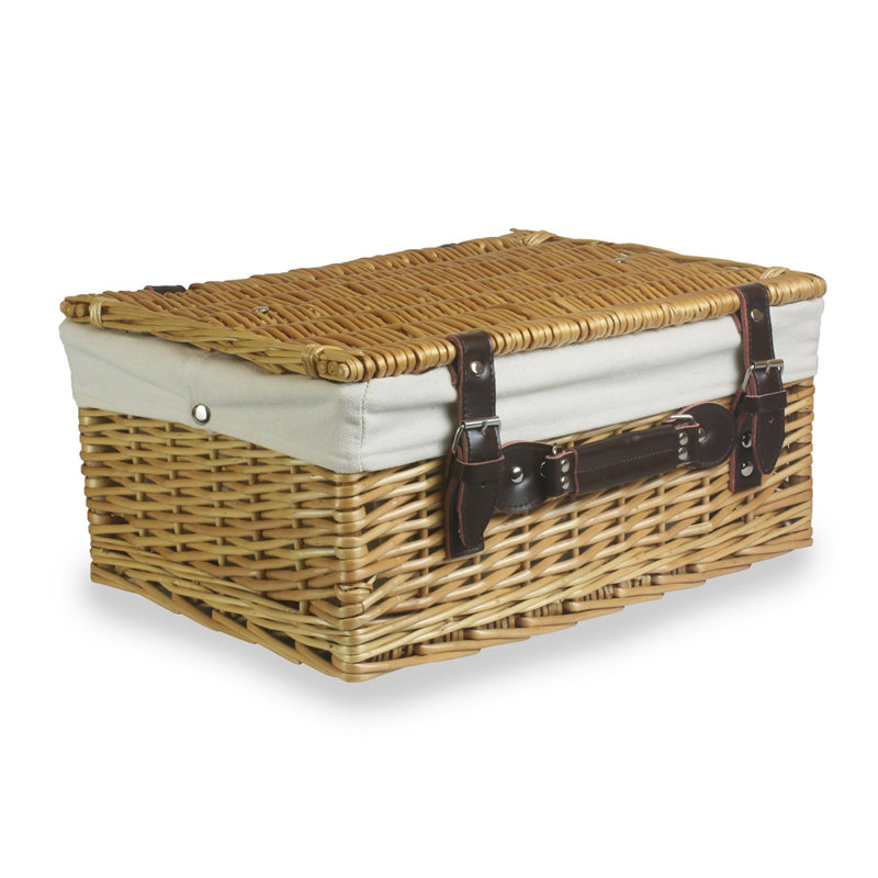 Picnic Basket, White