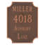plaque d’adresse murale sur 4 lignes Waterford-765176274