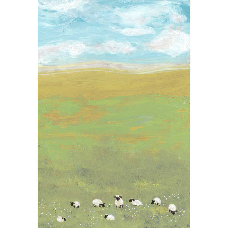 Herd II by Alicia Ludwig - Wrapped Canvas Print, 46cm H x 30cm W 