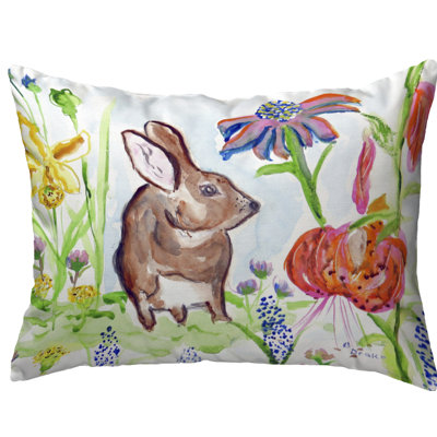 Outdoor Reversible Throw Pillow