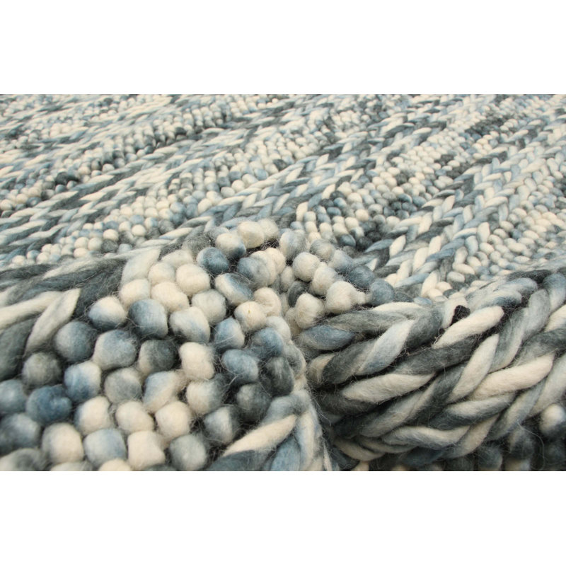 Tapis sarcelle Sienna 4 pi 11 po x 6 pi 8 po