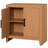 Farmhouse TV Stand For Tvs Up To 85 Inch, Rustic Wood Entertainment Center & Media Console With 6 Storage Doors, Accent Cabinet For Living Room, Hallway, Mocha-1964950492