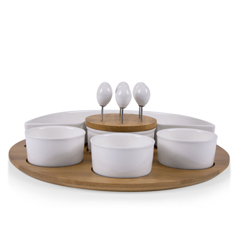 Symphony Appetizer Serving Tray Set - Party Platter Set - Appetizer Plate Bickerstaff
