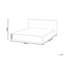 LESTRE 95cm Freeflow Polyester Hard-Side Waterbed Mattress-111633761