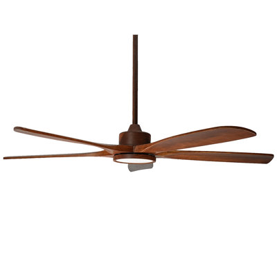 60-Inch Wood Ceiling Fans with Light