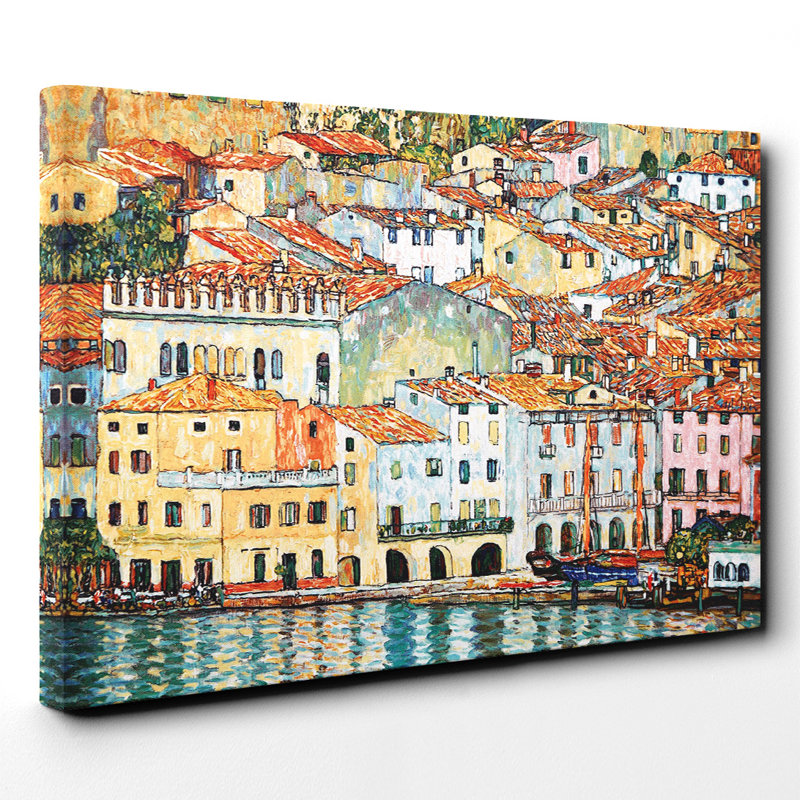 Gustav Klimt - Wrapped Canvas Painting, 70cm H x 100cm W