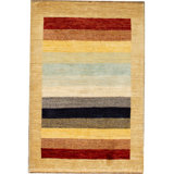 Hand Woven Wool Striped Area Rug