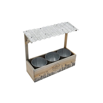 Altadena Wood Pot Planter