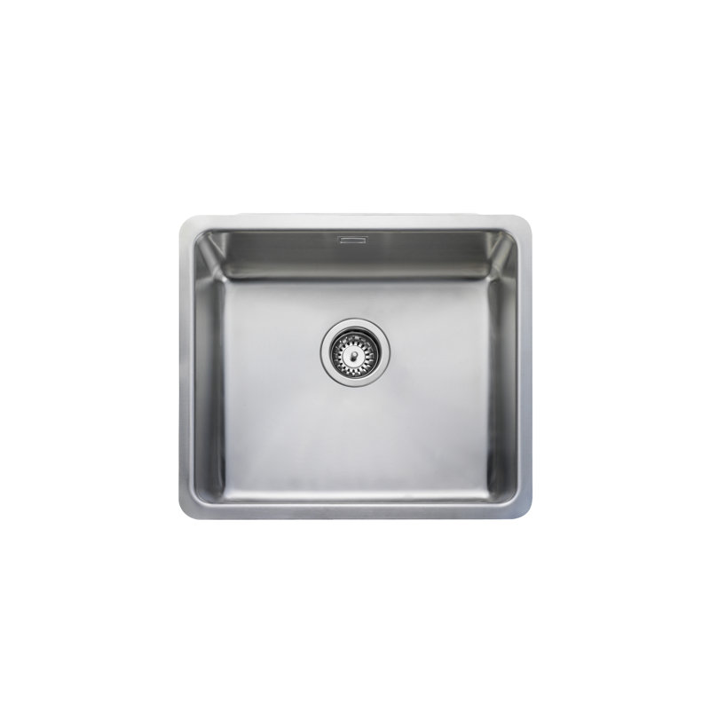 Quad Inset Or Undermount Stainless Steel Sink - Micro-sheen Soft Brushed Finish