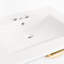 Ensemble de meuble-lavabo simple mural 24,03 "Resh