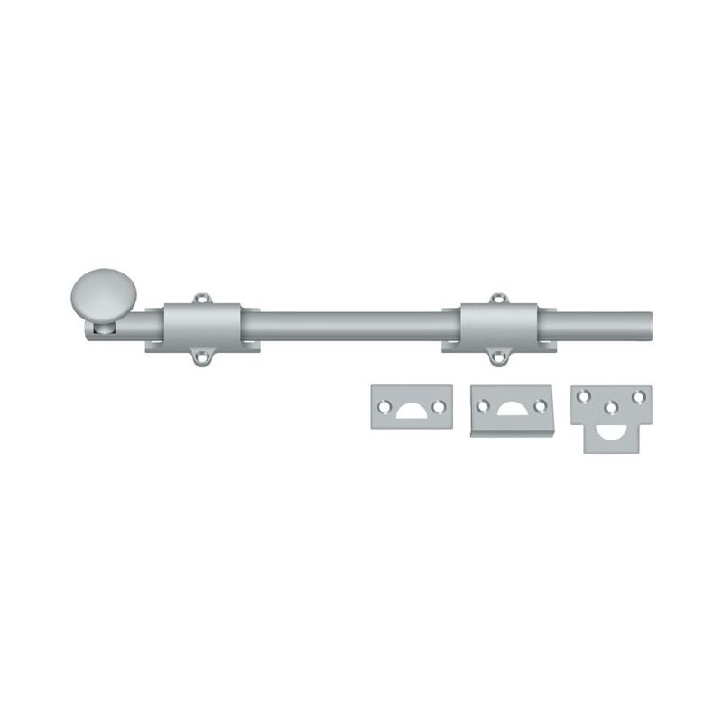 Latch/Catch/Bolt, Brushed Chrome