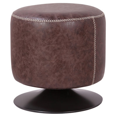 Gillan Faux Leather Ottoman