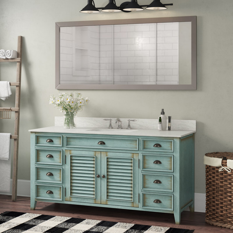 Lemoore 60" Single Bathroom Vanity Set