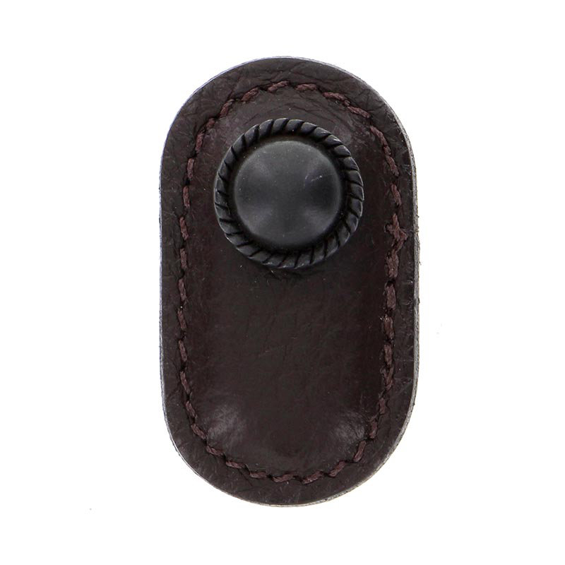 Poignée fantaisie 1,75 po Equestre, Brun, Bronze huilé