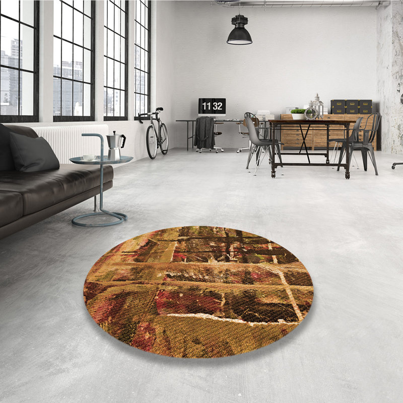 Indoor Rug, Round 3'