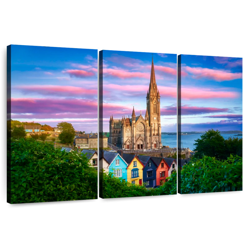 Adella Cobh Cathedral, 24" H x 38" W