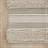 Woven Texture Stripe Bath Rug Natural 22X58"