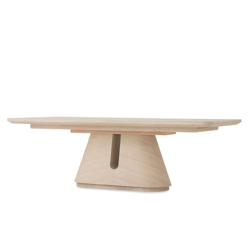 Carino Dining Table, Sand Cerused