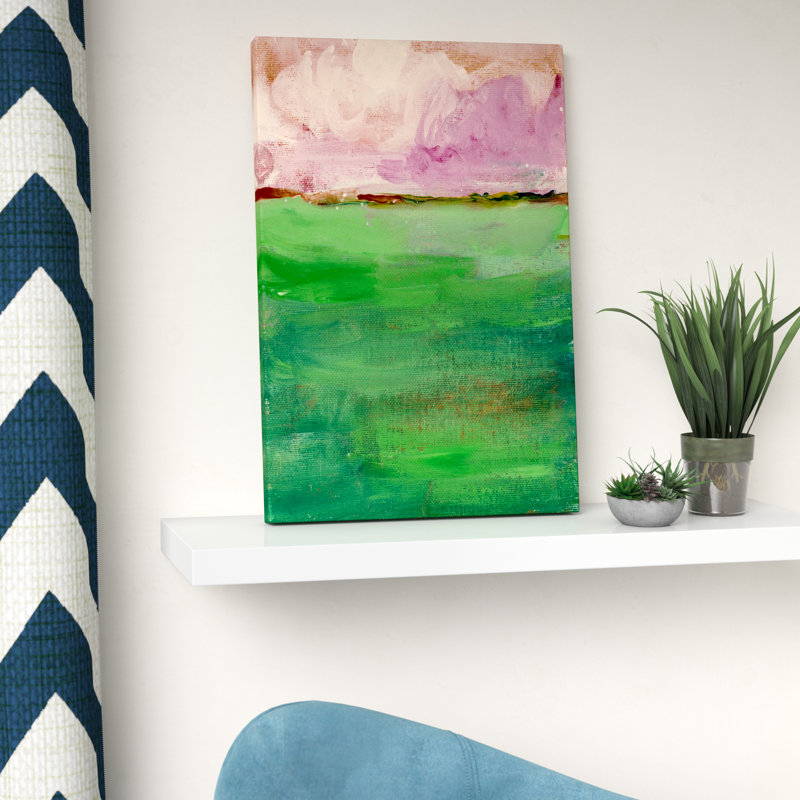 «Pink Sky» par Lindsay Megahed, reproduction sur toile, H 60 po x l 40po x P 1,5 po