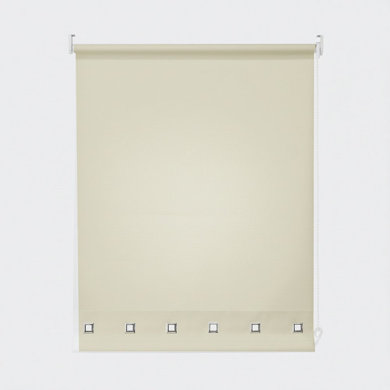 Semi Sheer Roller Blind, Natural, 210 cm L x 90 cm W