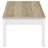 Quintara Distressed Pine And White 3-Piece Coffee Table Set