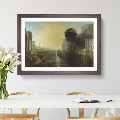 Dido Building Carthage by Joseph Mallord William Turner - Picture Frame Painting
