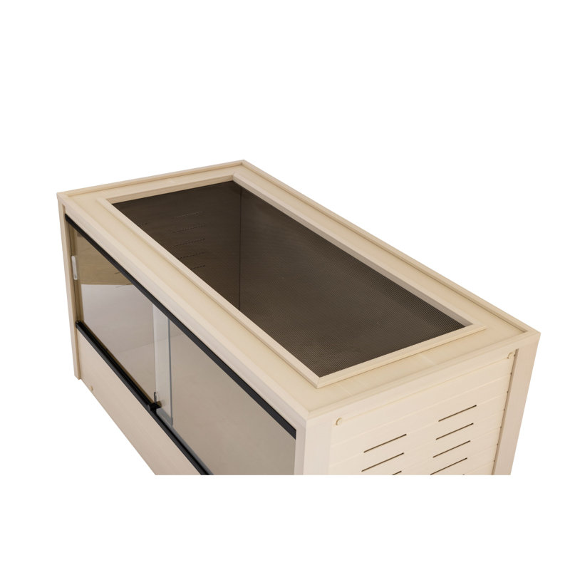 Medium Mojave Reptile Enclosure and Stand, Maple