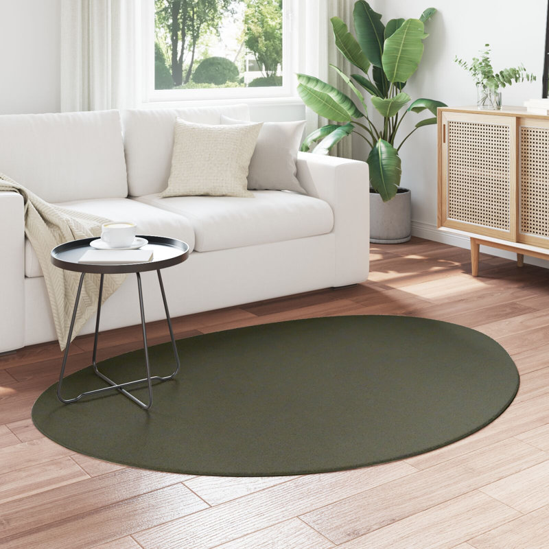 Rugs Forest Green Non-Slip Area Rugs, Novelty 120 x 170 cm, Polypropylene Plastic