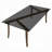 Danzel Dining Table W/glasss Top
