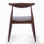 Ensemble de 2 chaises de salle à manger en bois d'hévéa avec dossier ergonomique-470889413-470889415