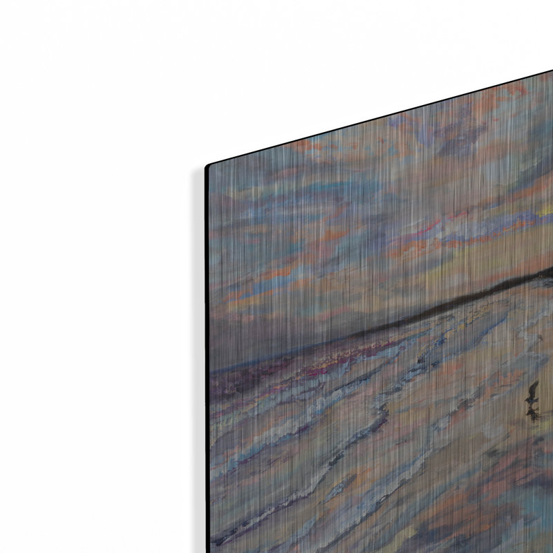 «Sunset Strip» par Jeanette Vertentes, art mural en métal, H 24 po x l 16 po